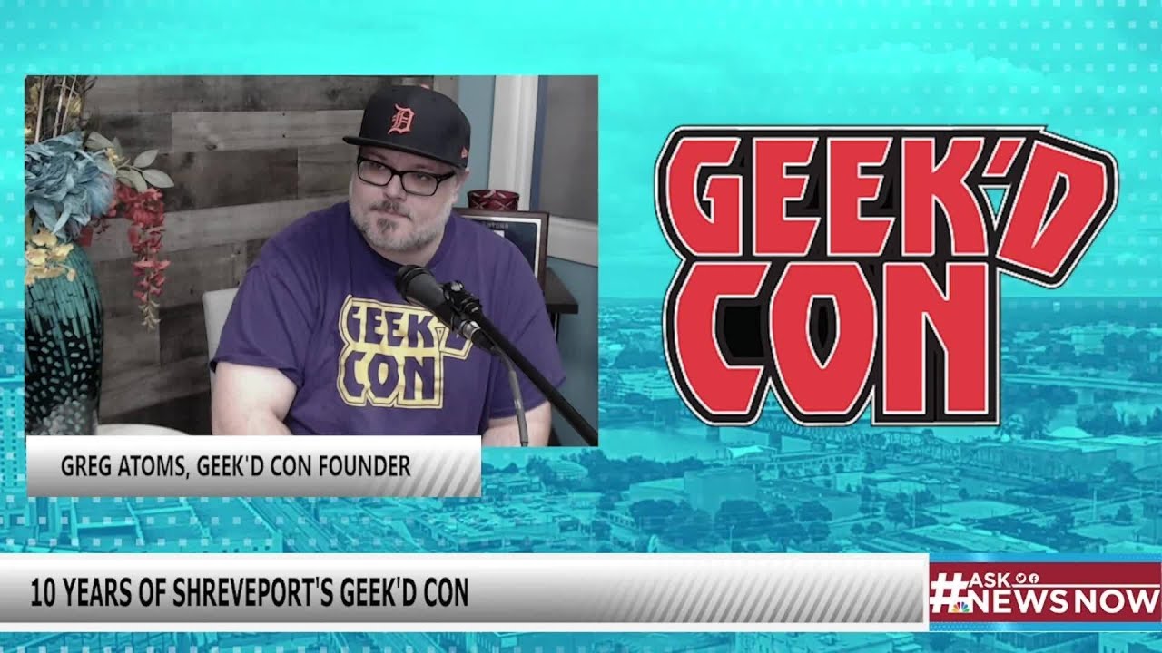 participez à la geek'd con shreveport, la convention incontournable dédiée à la pop culture, comics, jeux vidéo et science-fiction. rencontrez des invités spéciaux, assistez à des panels et profitez d'activités pour tous les fans à shreveport !