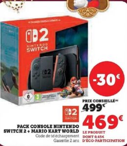 profitez des promos fêtes nintendo switch avec jusqu'à -58% de réduction sur une large sélection de jeux et packs incontournables. offres limitées, ne manquez pas ces superbes bons plans !