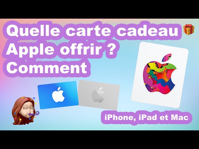 découvrez comment utiliser facilement votre carte cadeau apple pour acheter des apps, de la musique, des films et plus encore sur l'app store et l'itunes store.